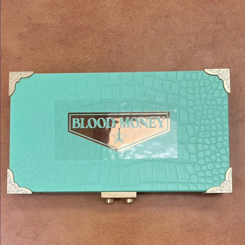 Jeffree Star Blood Money Eyeshadow Palette - Aqua Turquoise